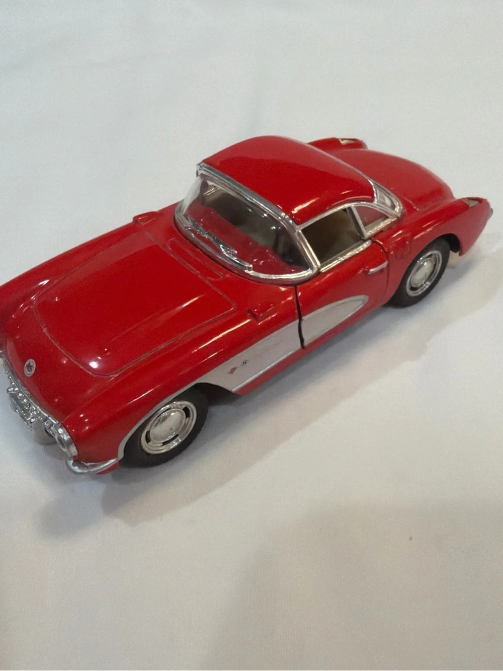 Vintage 1967 Red Classic Die-Cast Toy Car - Kids Toy